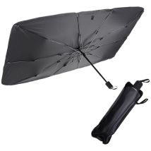 Crea – Foldable Car Windshield Umbrella – Uv Protection – Dimensions 147.8 X 81.2 Cm – Storage Bag Included
