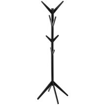 Five - Appendiabiti Con 8 Ganci In Legno Nero - 5