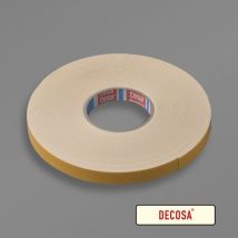 Saarpor - Decosa Montageklebeband, 25 Lfm Pro Rolle, Doppelseitig - 1 Rolle