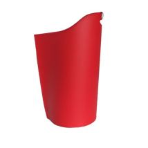 Porta pellet ergonomico in cuoio – Sacco capiente per stufe e caminetti – Maniglia ergonomica – Cuoio, Multistrato