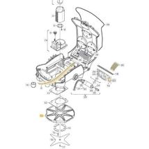 Stiga – 1126-1349-01 – Porta Hojas Original para Cortacésped – Compatible con modelos Stiga