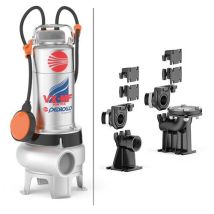 Vxm 15/35-mf - Bomba Eléctrica Para Las Aguas Residuales Vórtice De Agua De Una Sola Fase - Pedrollo