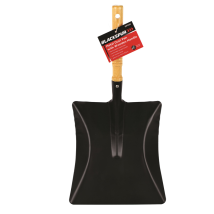 Coal Shovel Dust Pan Metal Fireplace Contractors Spade Pet Dog Scoop Dp200