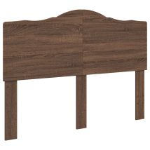 VidaXL – Modern Brown Oak Headboard – Engineered Wood – 163 x 3 x 100 cm – Easy Assembly – Compatible with Various Bed Sizes