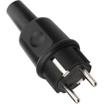 Protección 10-16 A 250 V IP44 VG – 442000 – Enchufe eléctrico negro