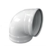 Codo 87o Estanca Simple Hembra Hembra - Dismol Diámetro: Ø100 Mm