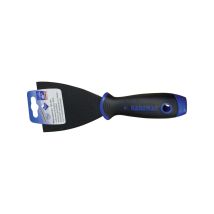 HAROMAC Malerspachtel 100mm – Edelstahl, rostfrei, antihaftbeschichtet – Ergonomisches 2K-Heft
