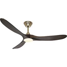 Casafan Ventilador de techo Eco Genuino-L 1520 mm – 9176 m³/h – 6 velocidades – LED regulable – Ideal para habitaciones de hasta 40 m²