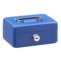 Arregui - Elegant Geldkassette Aus Stahl, Geldbox, 12,5 Cm Breit, Abschließbare Kasse Mit Einwurfschlitz, Kleine Geldkassette Mit Schlüssel, Geldkasse