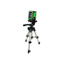 Imex 012-l2gs Green Cross Line Laser Level 20m Range Self Levelling + Tripod+bag