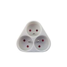 Regleta de enchufe de 3 vías – Color Blanco – 3 tomas – XXCELL