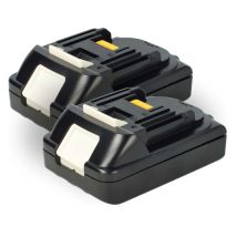 2x Replacement Battery Compatible With Makita Btd140sfe, Btd140z, Btd141, Btd141z, Btd142hw Electric Power Tools (2500 Mah, Li-ion, 18 V) - Extensilo