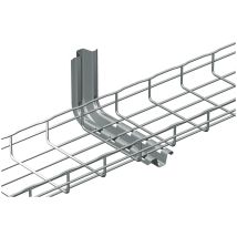 Kabelmanagementkonsole Legrand 556110 Verzinkter Stahl 15 Cm