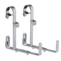 Supporti per ringhiere da balcone in acciaio galvanizzato – Set di 2 – Ideali per balconi e terrazzi – Alba