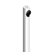 Barra De Aluminio De 2500 Mm Con 4 Travesaños Ds - Blanco 9016 - Ds6888-785
