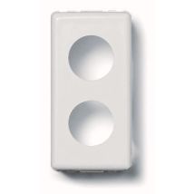 Adattatore Prese Demix Vi-Pl2 – 280812 – Compatibile con Vimar Plana – 2 fori – Elettricità