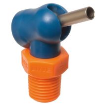 Ibt - Ugello Ad Alta Pressione Xw Per Tubo Di Refrigerante 1/4 70bar Ø4.1x12,7 Mm Loc-line Grigio