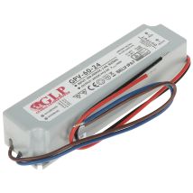 Außeneinsatz Netzteil 24v Dc - 60w - Ip67 - Glp
