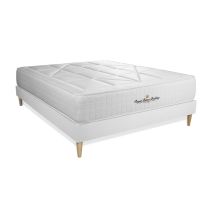 Matratze Windsor 150 X 190 Cm + Bettgestell Mit Lattenrost , Härtegrad 2 , Memory-schaum Und Taschenfeder , Höhe : 26 Cm