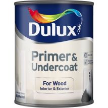 Dulux – Primer & Undercoat for Wood – Quick Dry – Moisture-resistant paint – 250ml