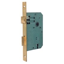 Serratura Patent 8mm con piastra rettangolare – Finitura bronzato – 5 pezzi