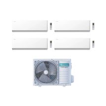 Hisense Climatizzatore Uni Hb Quadri Split 7+7+18+18 Con 5amw105u4rqc Inverter Wi-fi R-32 Classe A++