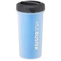 Dexas – MudBuster Lidded Large Pro Blue – Designed for Easy Cleaning – Dog Grooming Accessories