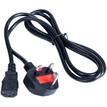Akyga Ak-ag-01a Stromkabel Britisch Cca Bs 1363 (typ G) / Iec C13 1,5 M Uk