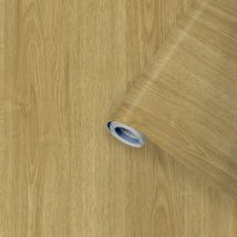 Venilia Pellicola Adesiva Perfect Fix, Effetto Legno Rovere Chiaro, 45cm X 2m, Spessore 150μ, Pellicola Autoadesiva Per Mobili O Cucina, Carta Da 