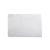 Tappeto Antiscivolo Da Bagno Ciniglia 40x60 Cm- Bianco- Spire- Pezzi 1