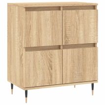 Sideboard/anrichte/buffet Sonoma-eiche 60x35x70 Cm Holzwerkstoff Lxww531819