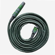 Ausziehbarer Gartenschlauch 30 m – 100% natürliches Latex – max. 4 bar – Grau und Grün – 5 Jahre Garantie
