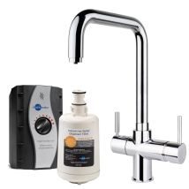 Insinkerator - 3 In 1 Kitchen Tap Tank Boiling Hot/cold Modern Chrome