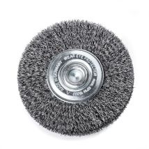 Lessmann – Wire Wheel Brush 70mm – Crimped Steel Bristles – 15,000 RPM – Ideal for Rust Removal and Surface Preparation