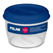 Fiambrera De Tritán Hermética Redonda 0,5 L Nata 624 Azul