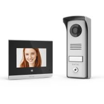 Videotelefono 4 pollici Touchscreen Compact – Extel – Design ultra-sottile, monitoraggio attivo, IP44, IK08 – DPCD-EXT3345117203157