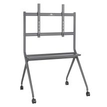 Maclean Mc-977 Mobiler Fernseherständer Schwarz 1047x192 Mm