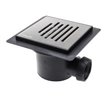 Wirquin Pro - Wirquin 30723995 - Piletta Per Pavimenti In Muratura Venisio, Orizzontale, Cromato, Grigio E Nero