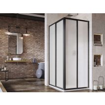 Ravak Supernova - Duschkabine 90x90 Cm, Schwarz/pearl 14v703o211s
