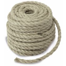 Juteseil 525-lpnt, 8 Mm, 15 M - Eurotools