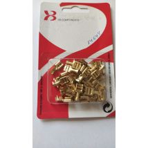 Terminales Faston Hembra De 6,3mm Sin Aislar (35uds.)