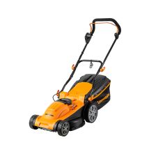 Lawnmaster M2eb1637m Tondeuse Et Tracteurs 1600w 37cm, 6 Hauteurs Réglable 20-70mm, 40l Bac De Ramassage 2 Ans De Garantie