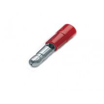 Cembre – Conector de enchufe cilíndrico macho RFB-M4 – Pack de 100 unidades – PC reforzado con cobre