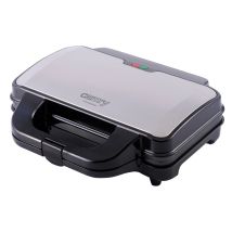 Appareil À Croque-monsieur Camry Cr 3054 En Acier Allié Coloris Gris - Pour Deux Gros Sandwichs