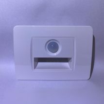 Led Encastré Led À Pas À Pas À Pas Avec Capteur De 1,6w Lumière Froide Automatique Blanche