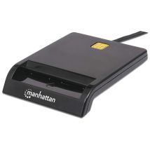 Lettore/scrittore Di Smart Card Usb Compatto Nero - Manhattan