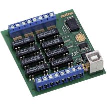 Deditec Usb-relais-8a Usb-relais-8a Ausgangsmodul Usb Anzahl Relais-ausgänge: 8