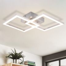 Gbly Deckenlampe Led Deckenleuchte Wohnzimmer - Modern Design Küchenlampe 24w 4000k Wohnzimmerlampe Flurlampe Neutralweiß Schlafzimmerlampe Flur 