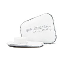 Filtro P3 R BLS – Polipropileno – Eficiencia de filtración 99,99% – Compatible con máscaras BLS serie 4000 y 5000