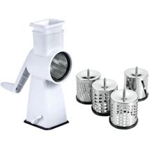 Metaltex Multiflash Rallador Manual Ergonómico Plateado